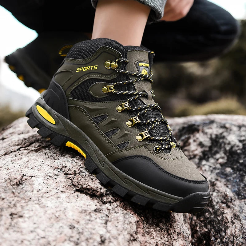 Unisex Hiking Shoes – Wear-Resistant, Winter-Ready Trekking Sneakers