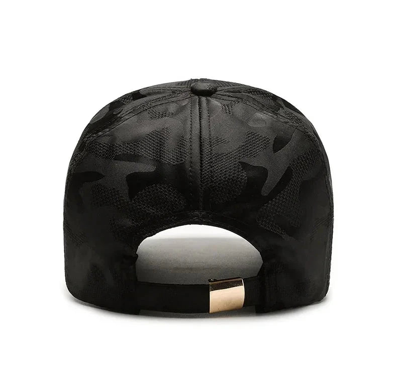 Unisex Luxury Embroidered Baseball Cap - Deer Motif