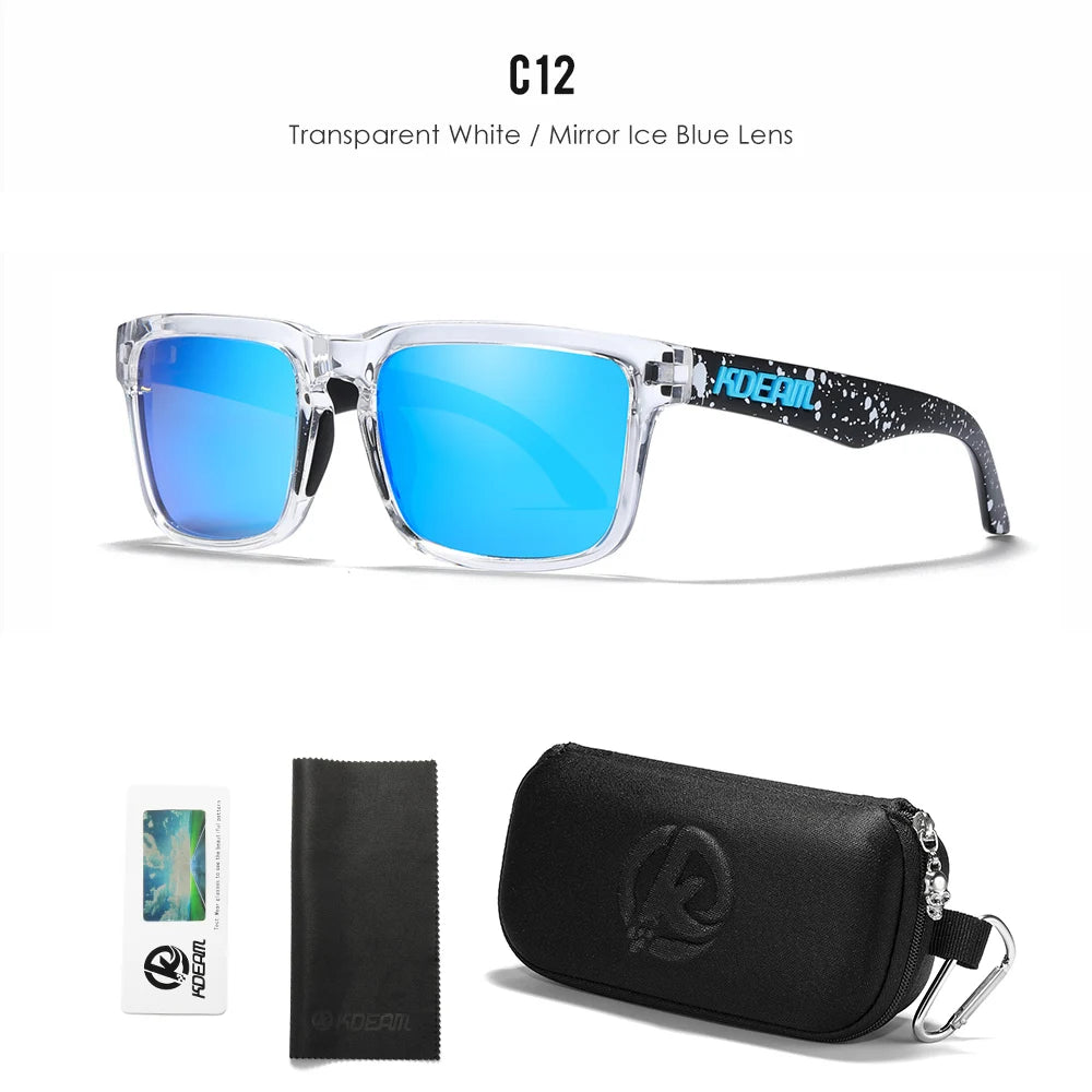 Polarized Square Sunglasses – Stylish & Durable for Men and Women