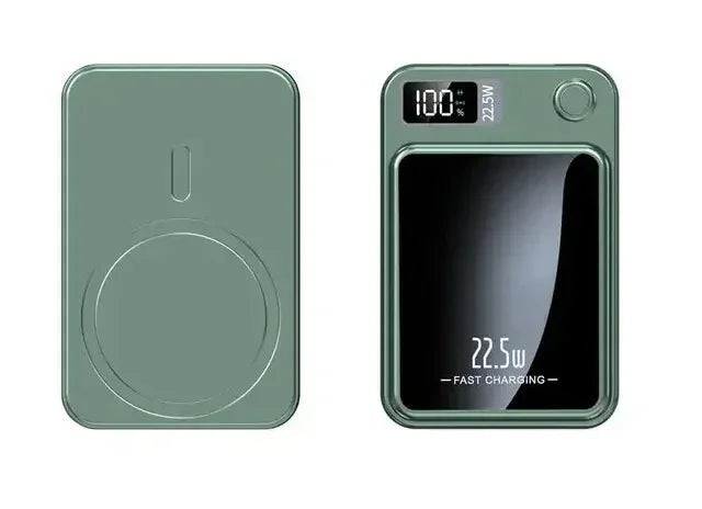 100,000mAh Magnetic Wireless Power Bank – High-Capacity Fast Charging