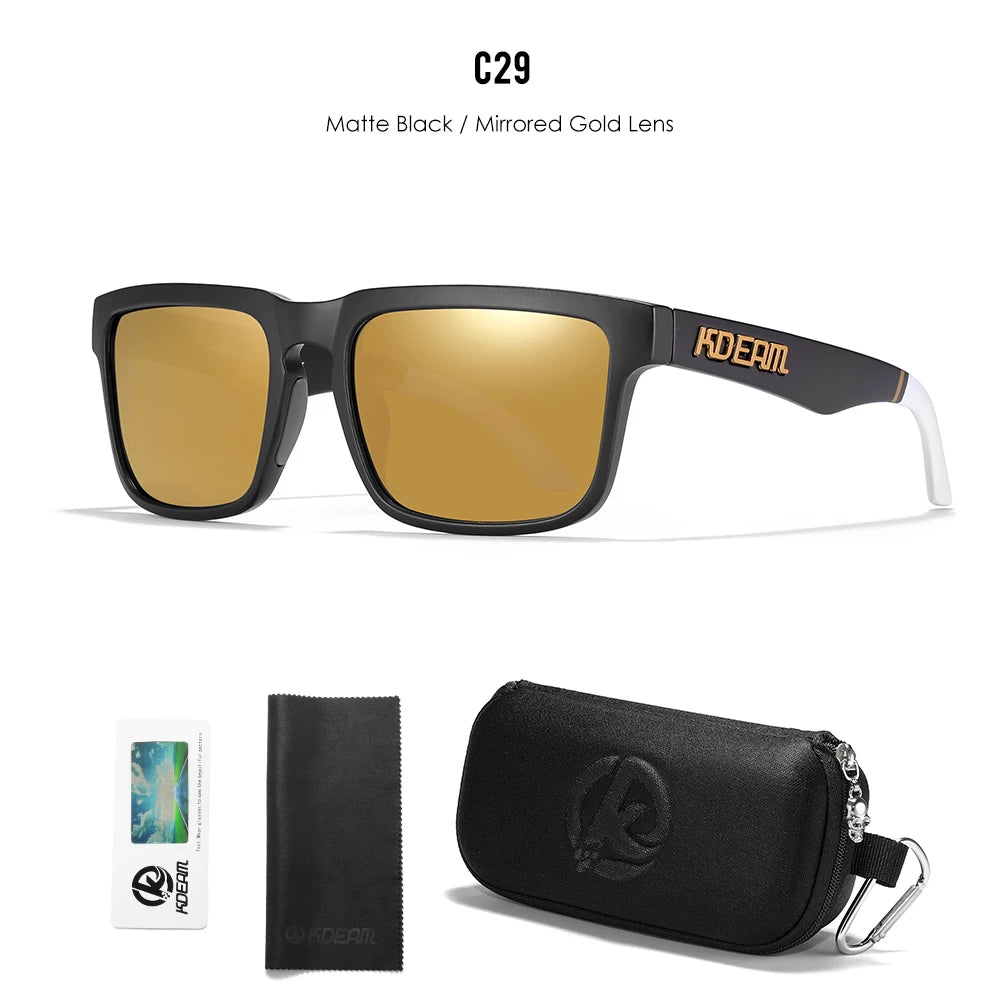 Polarized Square Sunglasses – Stylish & Durable for Men and Women