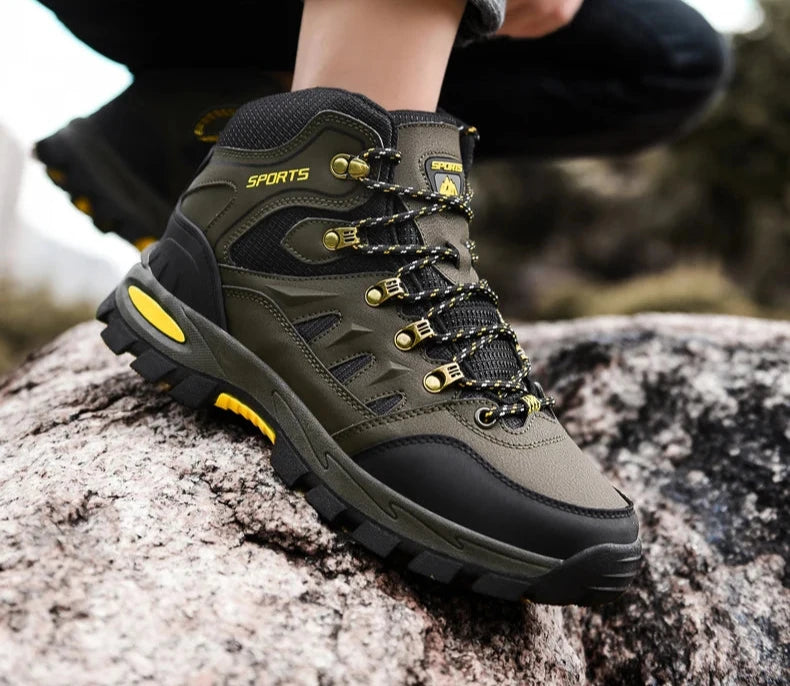 Unisex Hiking Shoes – Wear-Resistant, Winter-Ready Trekking Sneakers