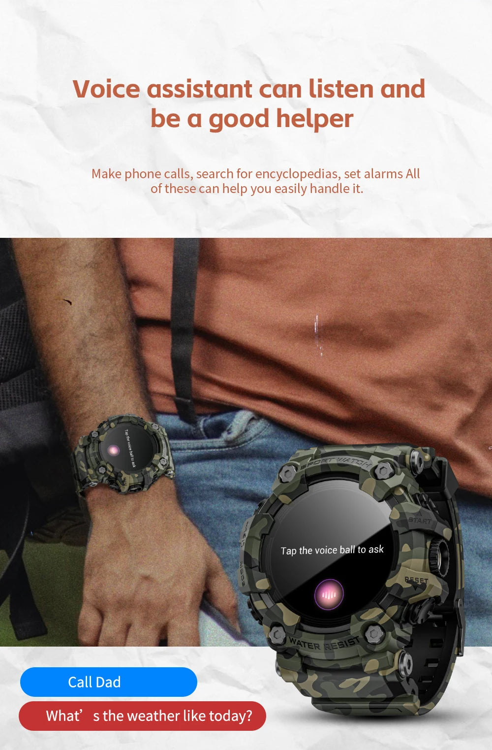 LOKMAT ATTACK-GT Upgrade Sport Smartwatch – Rugged, Feature-Packed, and Ready for Adventure
