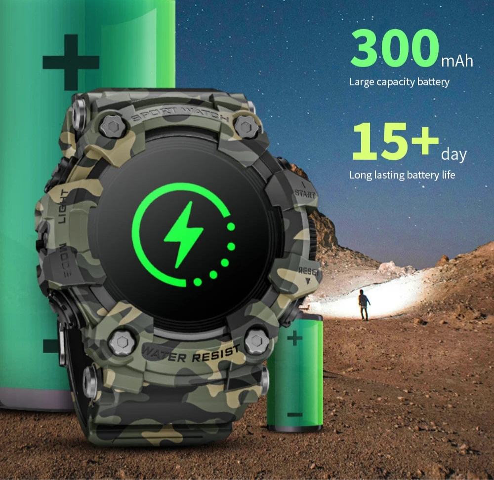 LOKMAT ATTACK-GT Upgrade Sport Smartwatch – Rugged, Feature-Packed, and Ready for Adventure