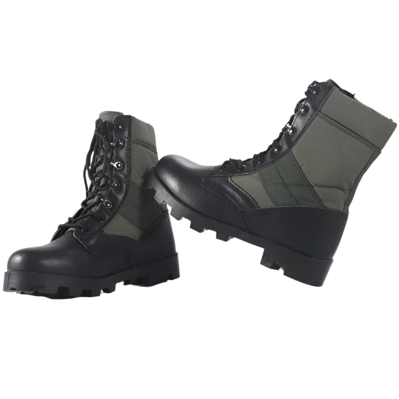 Tactical High-Top Boots – Shock-Absorbing and Durable for Outdoor Adventures