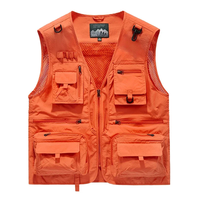 Summer Hunting, Shooting, and Fishing Vest – Versatile Outdoor Gear