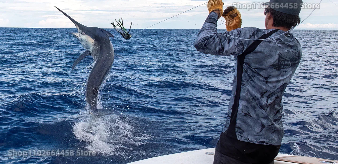 HUK Men’s UPF 50+ Hooded Fishing Shirt with hood – Premium Sun Protection for Anglers