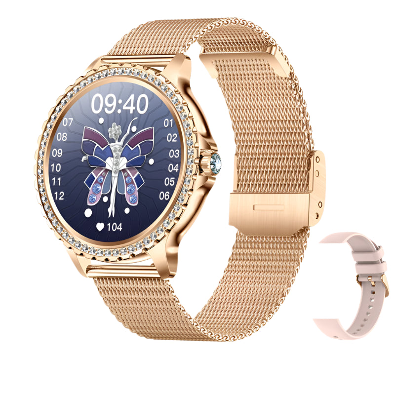 Smart Watch with Heart Rate & Blood Oxygen Monitoring – Stylish Bracelet