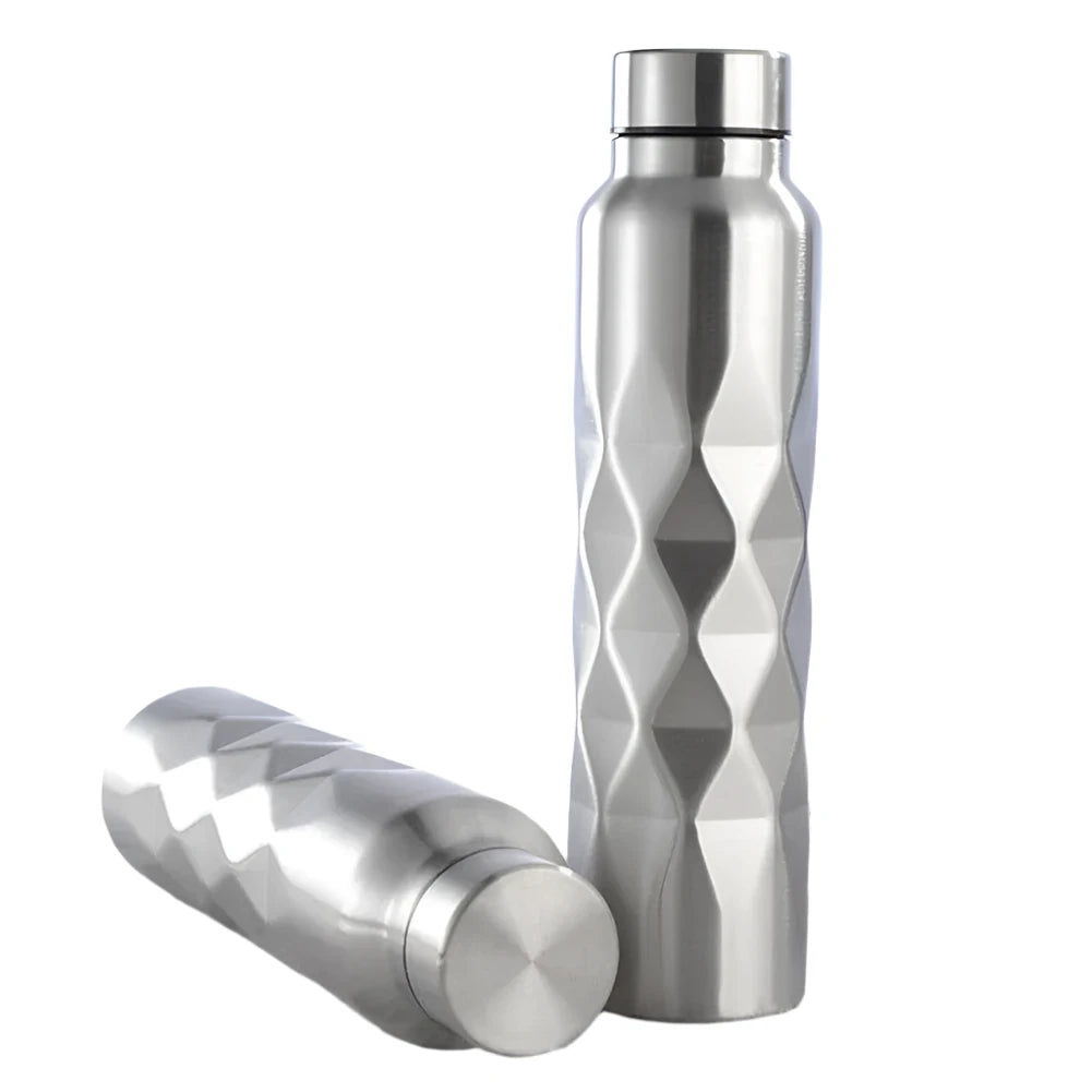 1000ml Capacity Stainless Steel Water Bottle - Single walled