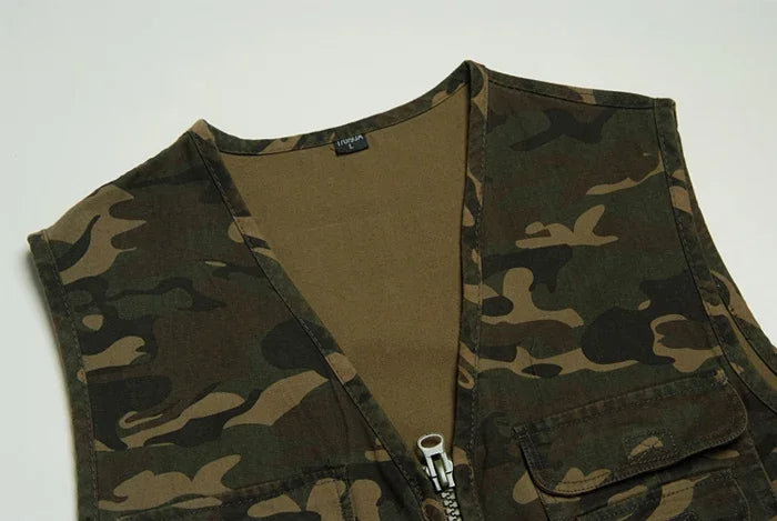 Camouflage Fishing Hunting Vest