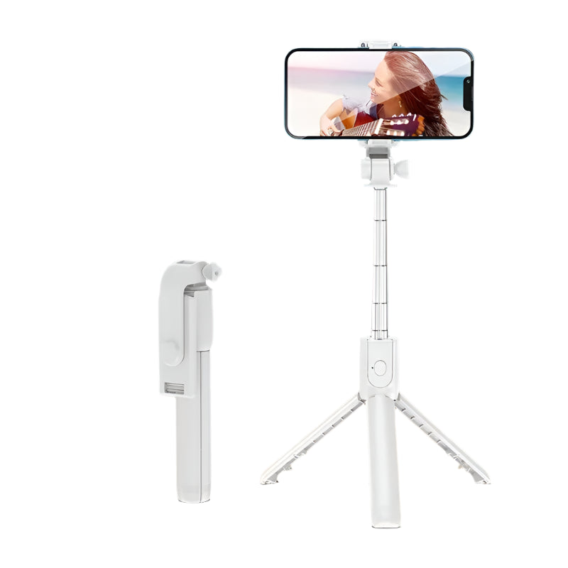 Telescopic Selfie Stick & Portable Tripod with Bluetooth Remote (700mm)