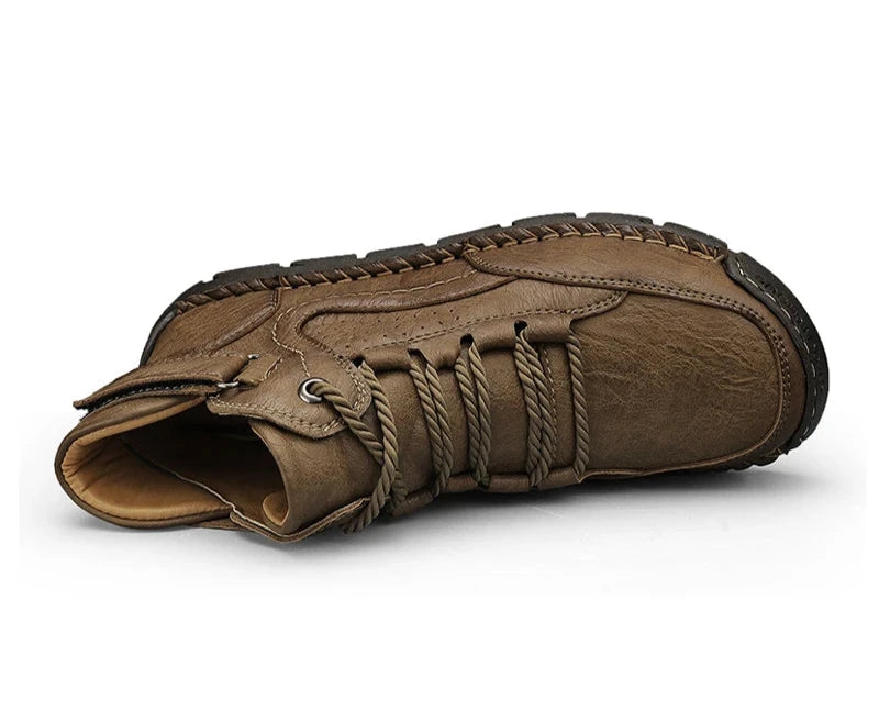 Leather Men’s Winter Boots | Handmade Ankle Boots