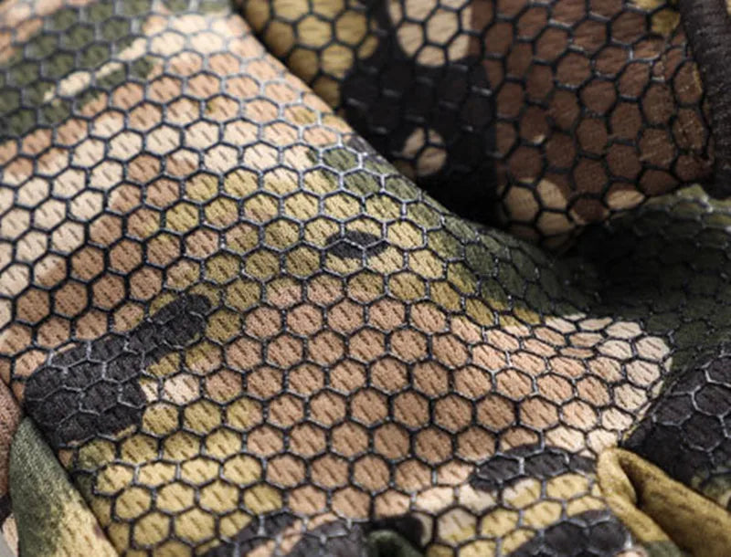 Tactical Gloves for Outdoors, Shooting, Hunting with foldable finger tips to enable use with Touch Screens