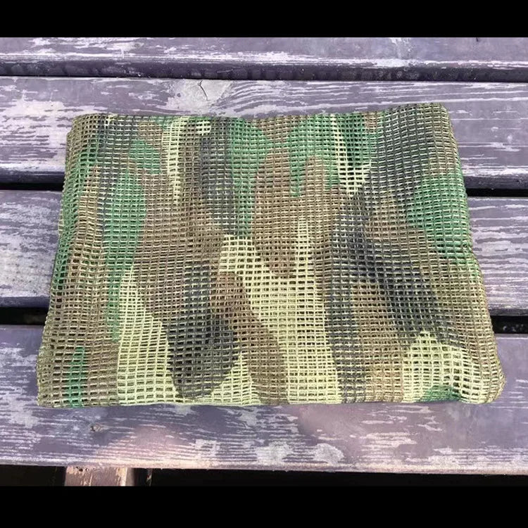Military Tactical Scarf - Camo Mesh Hunting