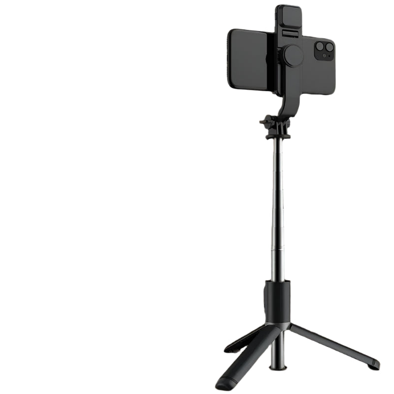 Selfie Stick with Wireless Bluetooth, LED Fill Light, and Extended Tripod (1045mm) for Android & iOS