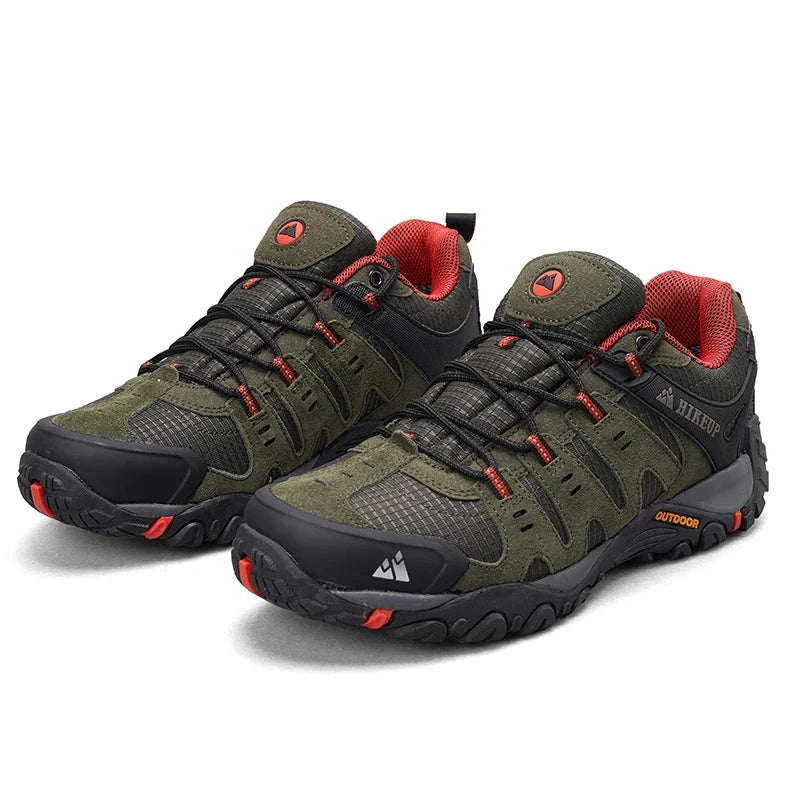 Men's Hiking Shoes – Suede Leather Outdoor Footwear