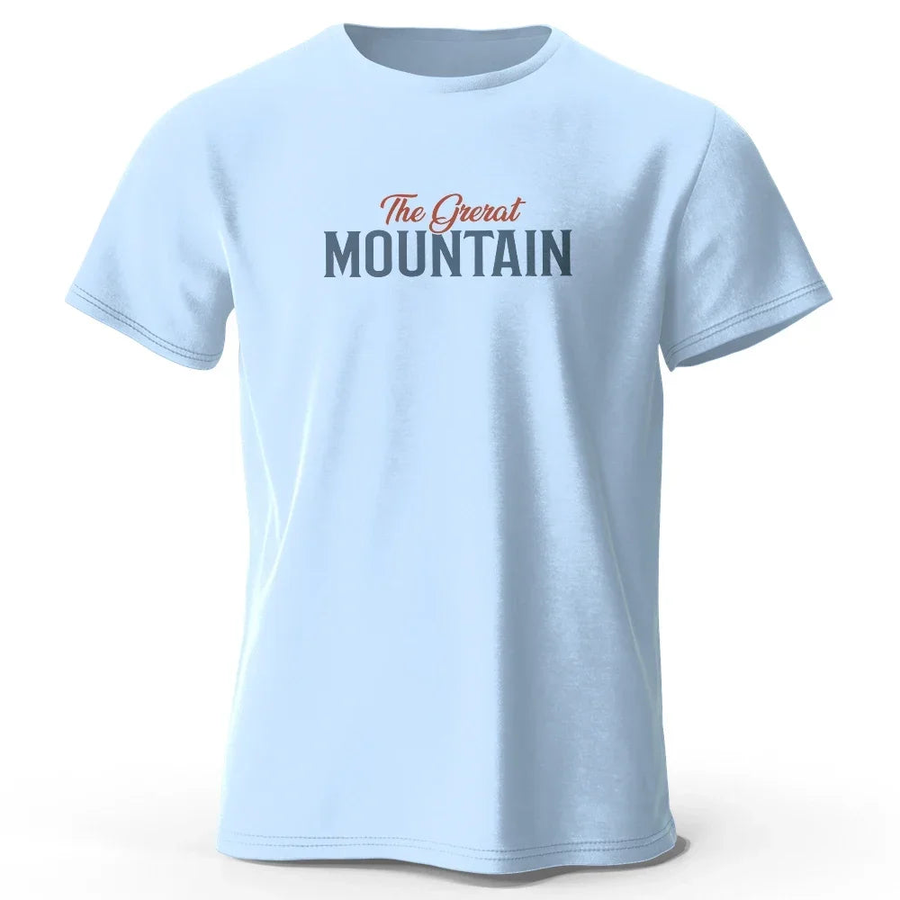 Outdoor Hiking T-Shirt – Double-Sided Printed Design in 100% Cotton