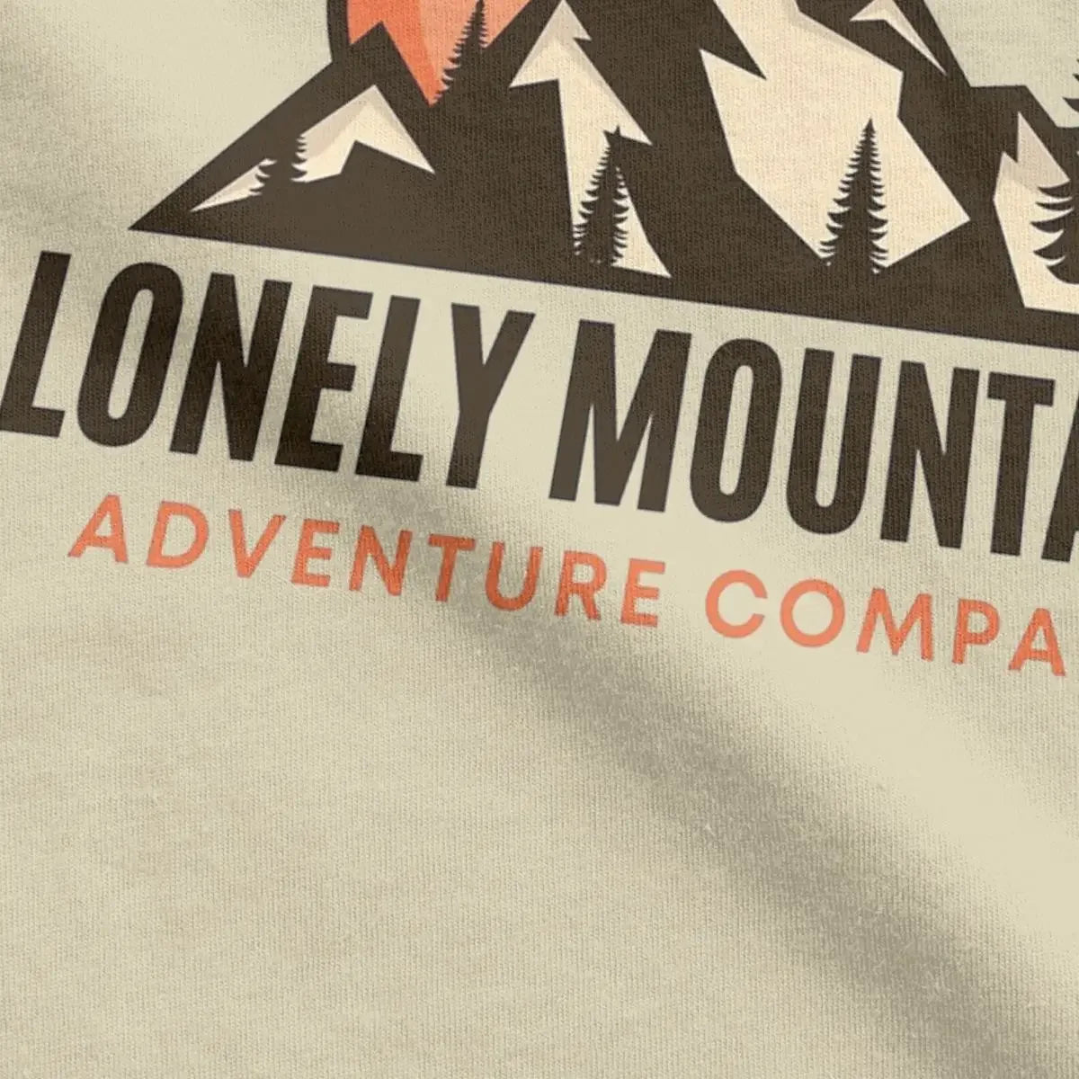 Lonely Mountain Lord of the Rings inspired T-Shirt, 100% Cotton