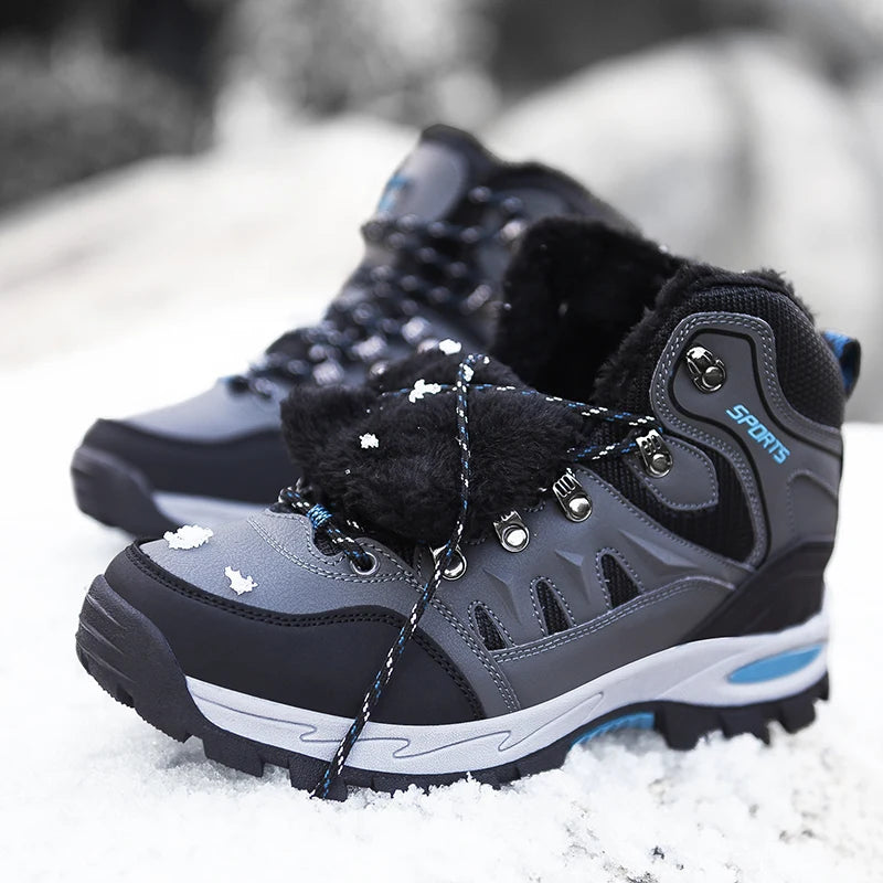 Unisex Hiking Shoes – Wear-Resistant, Winter-Ready Trekking Sneakers