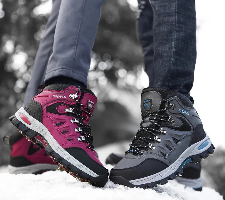 Unisex Hiking Shoes – Wear-Resistant, Winter-Ready Trekking Sneakers