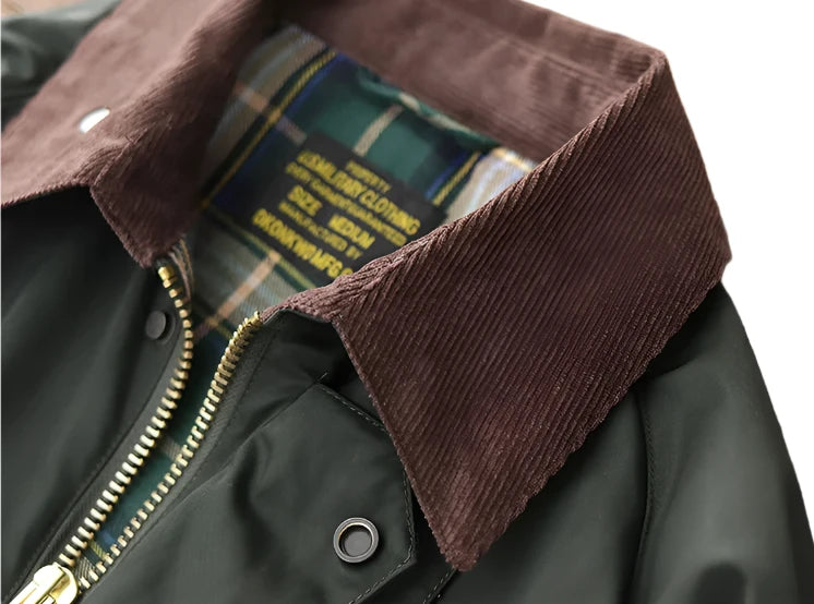 New Style Waxed Jacket perfect for Shooting, Fishing and Outdoor Adventures