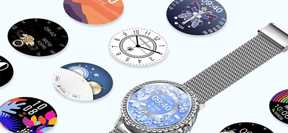 Smart Watch with Heart Rate & Blood Oxygen Monitoring – Stylish Bracelet