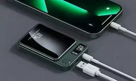 Magnetic Wireless 50,000mAh Power Bank – Fast & Portable Charging