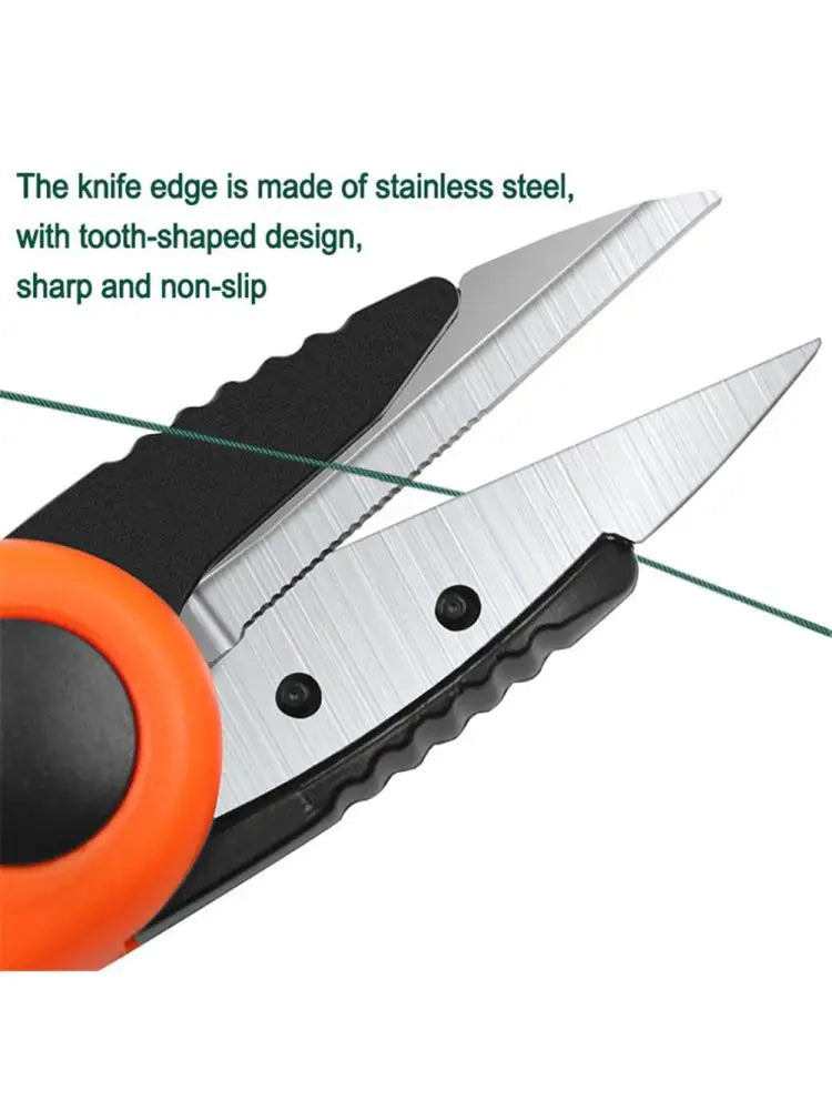 Folding Stainless Steel Fishing Scissors – Compact & Multi-Purpose