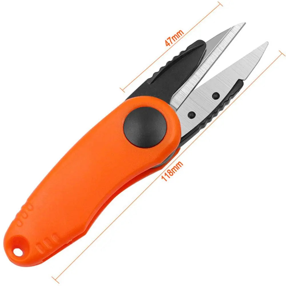 Folding Stainless Steel Fishing Scissors – Compact & Multi-Purpose