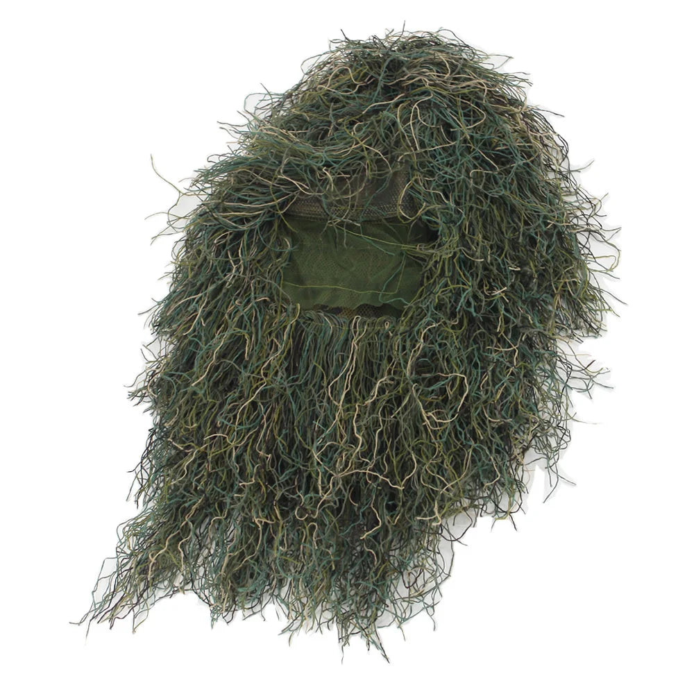 3D Tactical Airsoft Sniper Ghillie Suit Hood