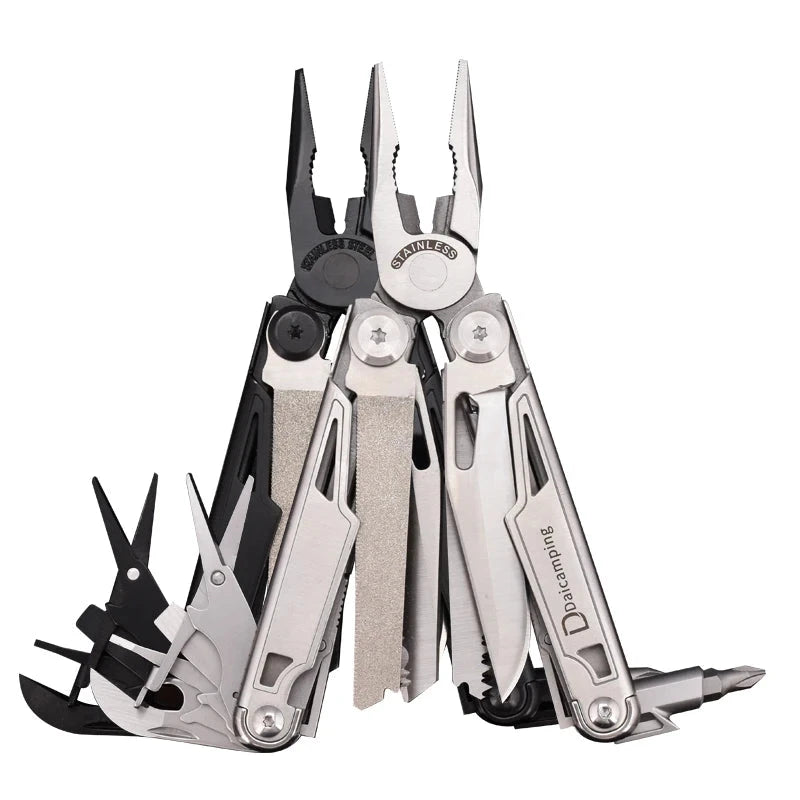 18-in-1 Camping Multitool - Ultimate Outdoor Companion