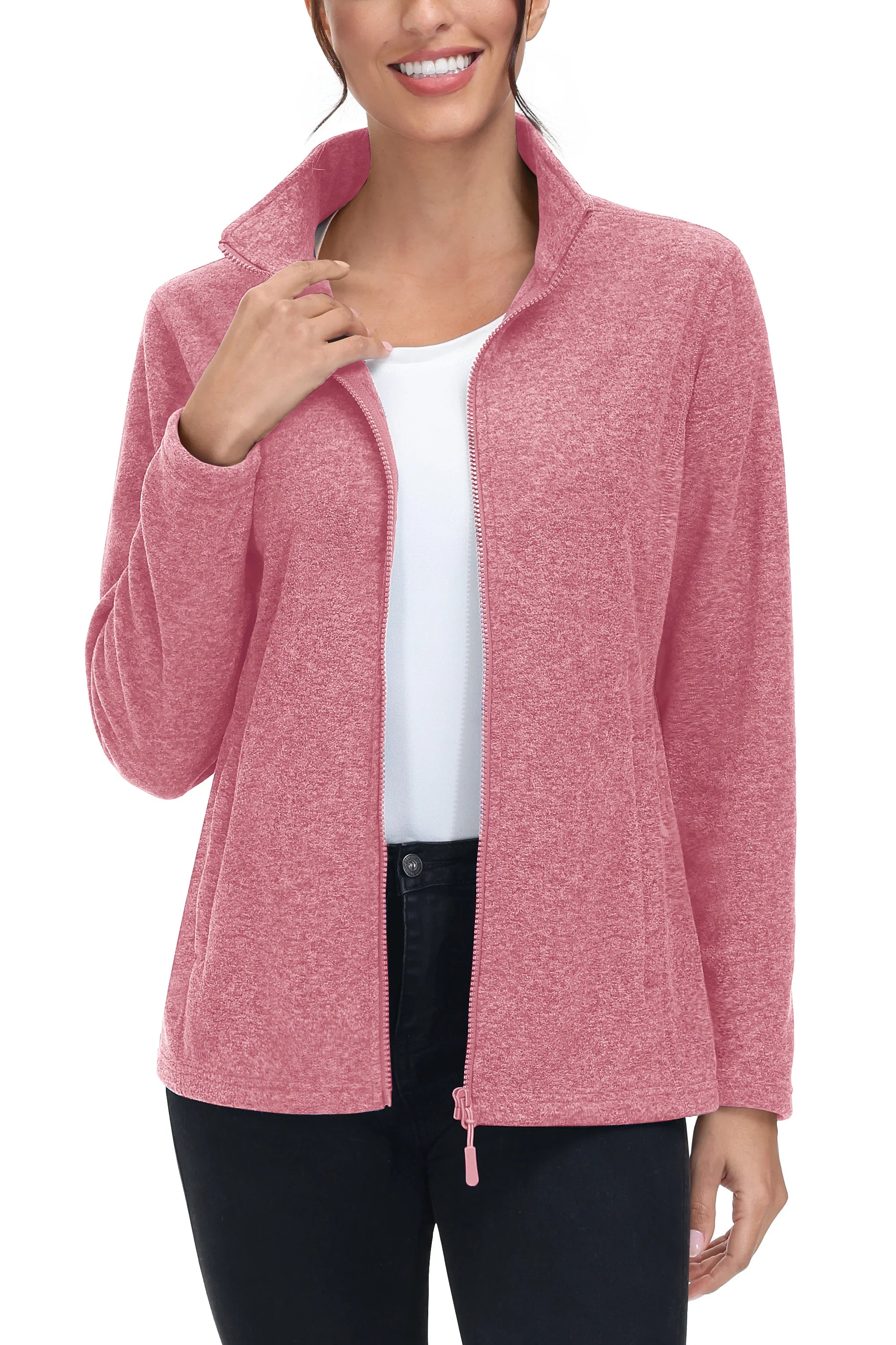 Spring/Autumn Lightweight Fleece Jackets – Comfort Meets Style