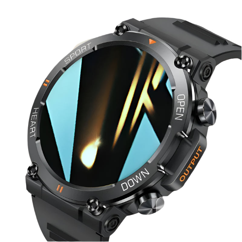 Rugged Military Smart Watch Men For Android Ios Sports Watches 1.39'' Bluetooth Call Waterproof 2023 Original Smartwatch