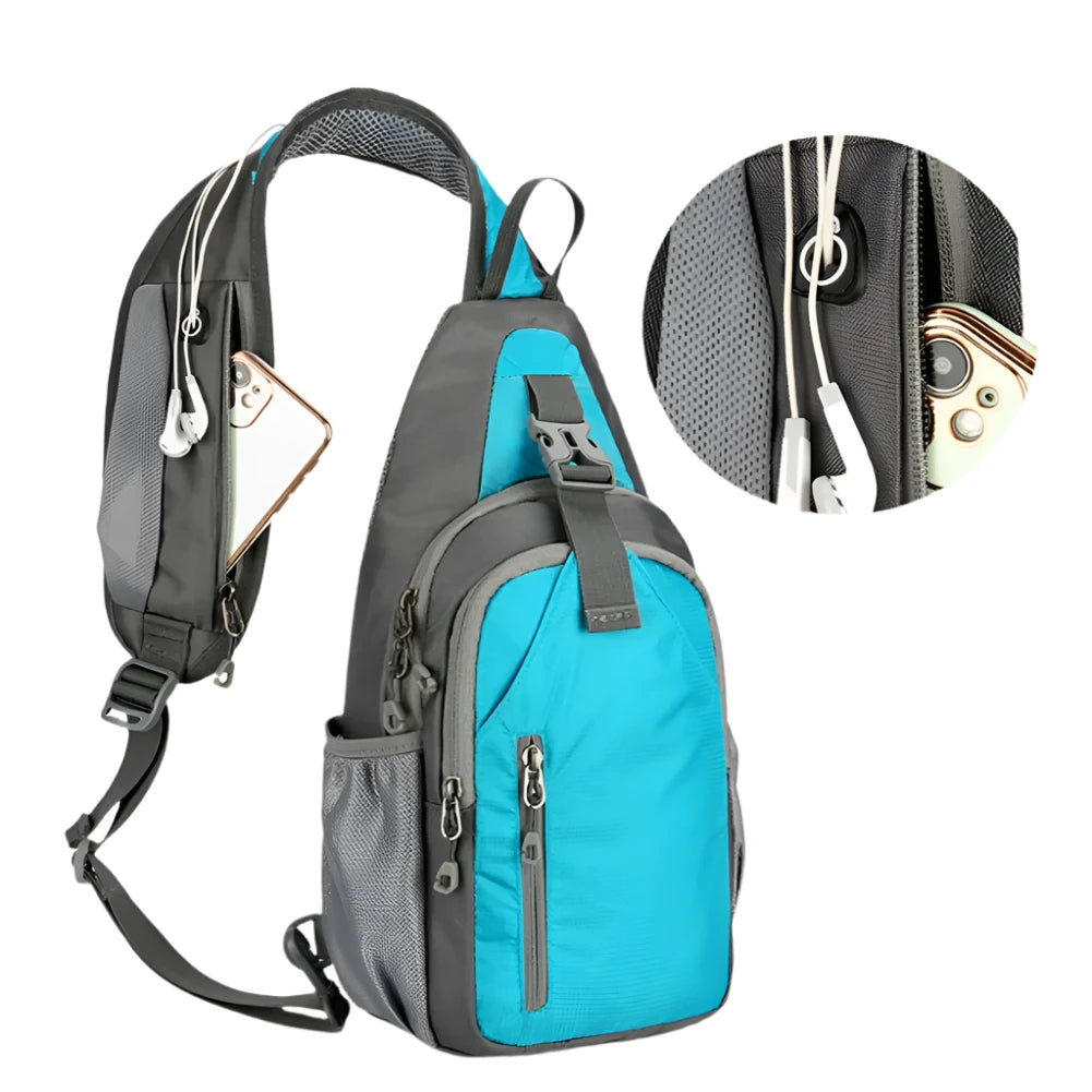 Women Men Outdoor Crossbody Sling Backpack – Versatile & Functional