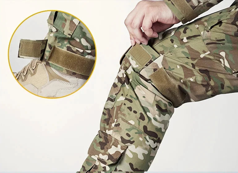 Men’s Tactical Combat Pants with Knee Pads – Built for the Bold