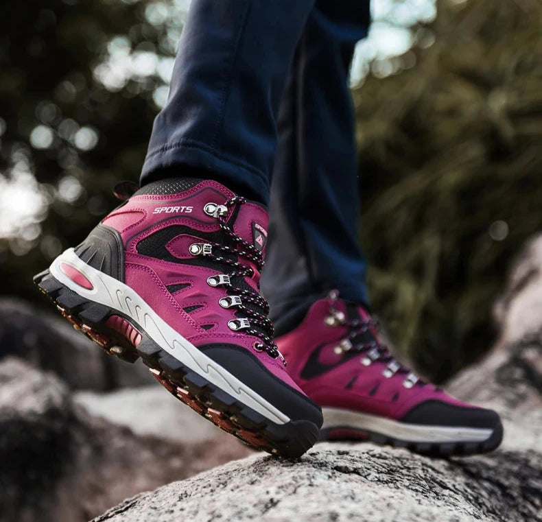 Unisex Hiking Shoes – Wear-Resistant, Winter-Ready Trekking Sneakers