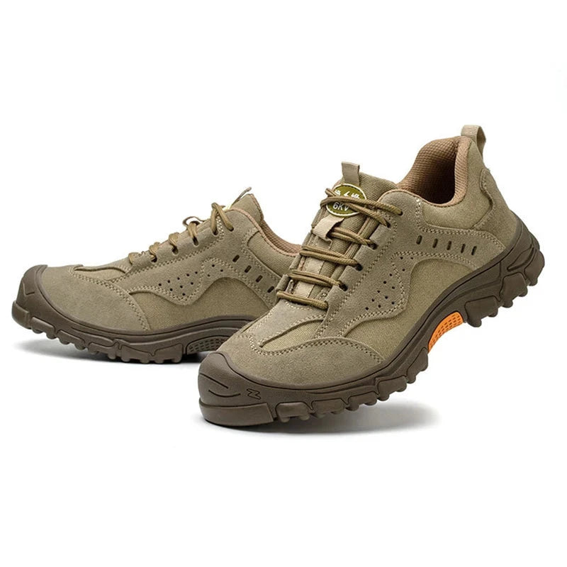 Hiking Training Shoes / Sneakers – Steel Toe Cap and Puncture-Proof Protection