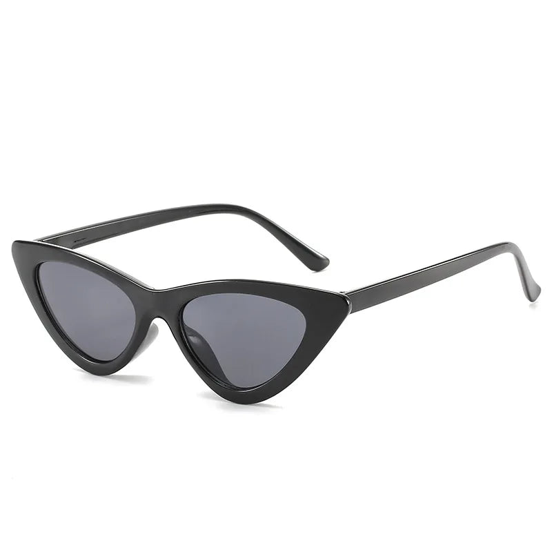 Women's Vintage Triangle Cat Eye Sunglasses – A Chic Statement Piece