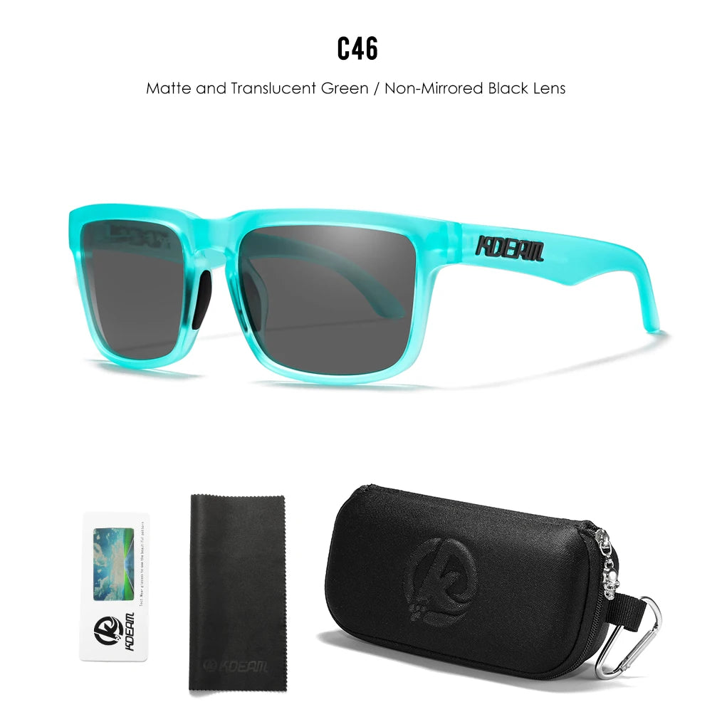 Polarized Square Sunglasses – Stylish & Durable for Men and Women