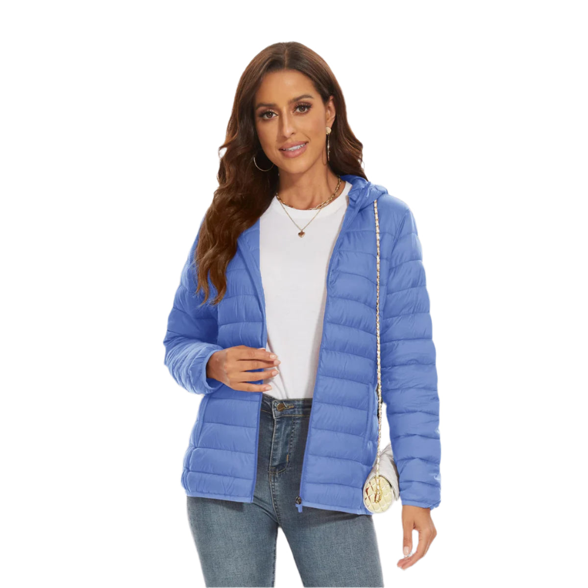 Lightweight Hooded Puffer Jacket – Warm, Waterproof & Stylish