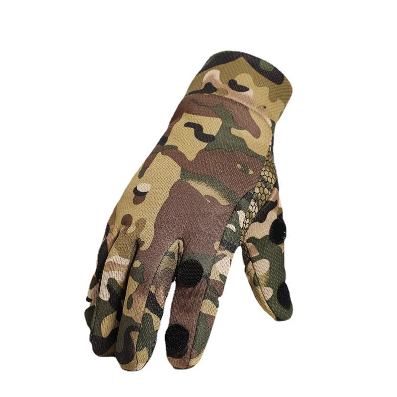 Tactical Gloves for Outdoors, Shooting, Hunting with foldable finger tips to enable use with Touch Screens