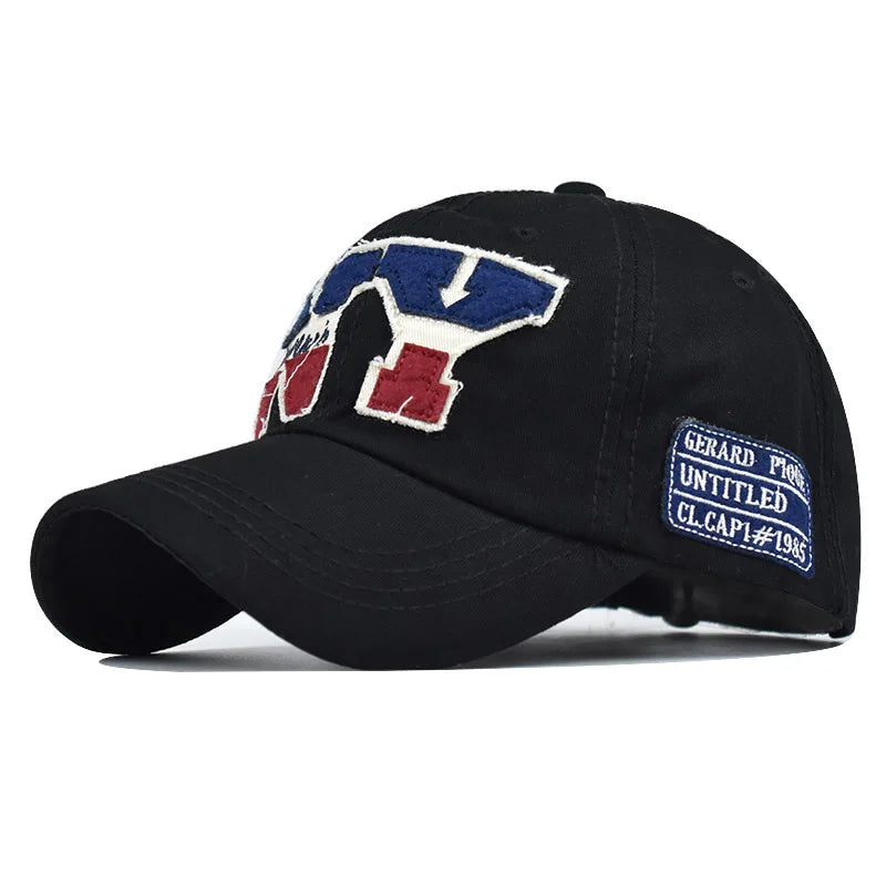 Retro-Style New York Snapback Baseball Cap