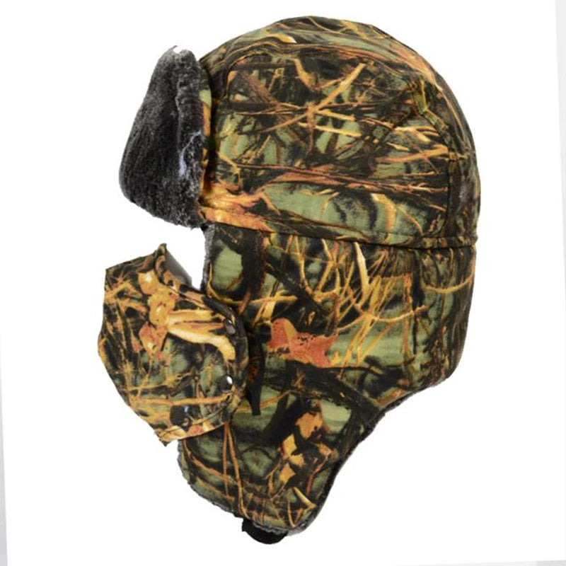 Unisex Thermal Hunting Hat in Camouflage