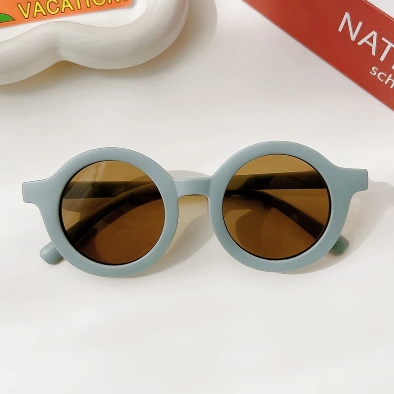 2023 Kids Personality Classic Outdoor Sun Protection Sunglasses Boys Girls Colors Protect Eyes Baby UV400 Sunglasses Children