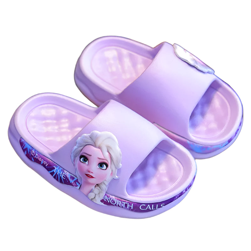 Disney Elsa Princess Children's Slippers – Soft, Anti-Slip, & Waterproof