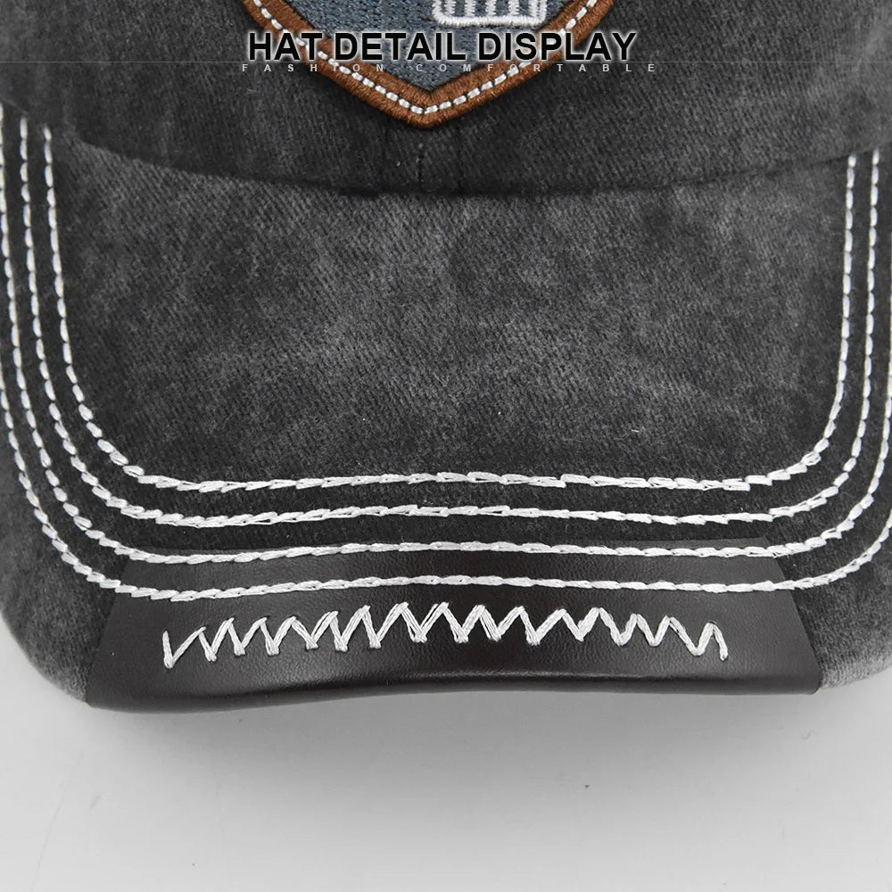 Retro-Style New York Snapback Baseball Cap