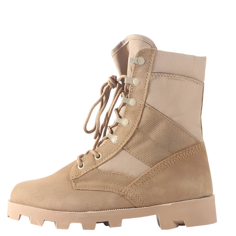 Tactical High-Top Boots – Shock-Absorbing and Durable for Outdoor Adventures