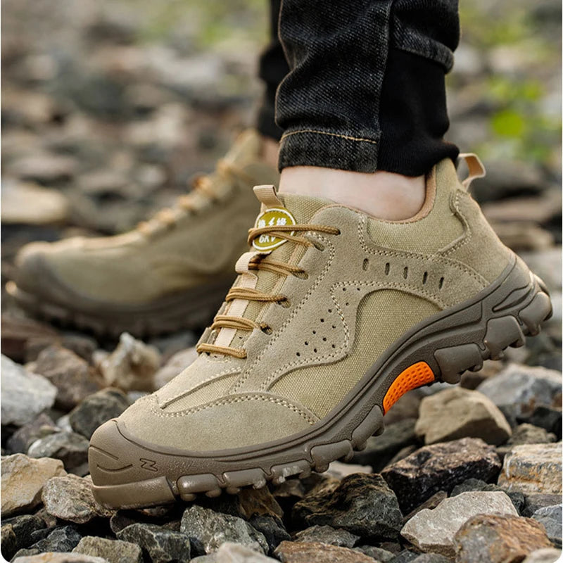 Hiking Training Shoes / Sneakers – Steel Toe Cap and Puncture-Proof Protection
