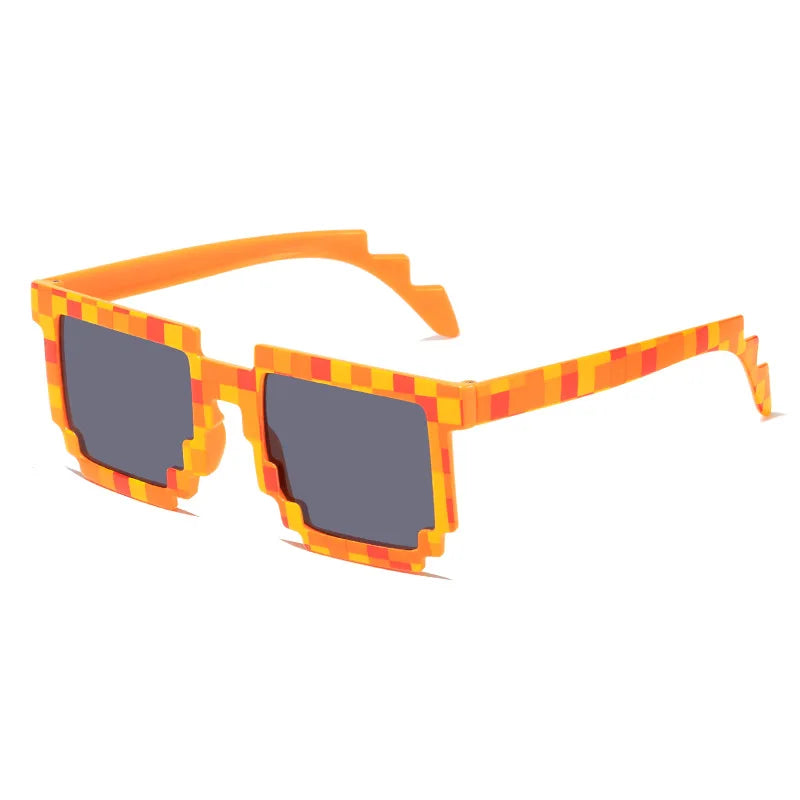New Fashion Minecraft Style Pixel Sunglasses – Fun, Retro, and Eye-Catching!