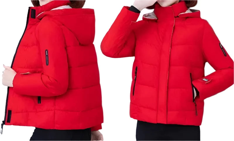 Thick Fleece Cotton Parka – Cozy & Stylish Winter Essential